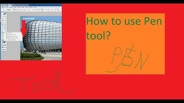 How to use pen tool in photoshop cs6 bangla Tutorial