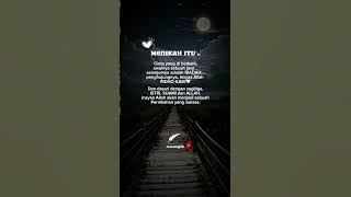 Kata-kata Mutiara | MENIKAH itu .. #shortsvideo #katakata #storywa