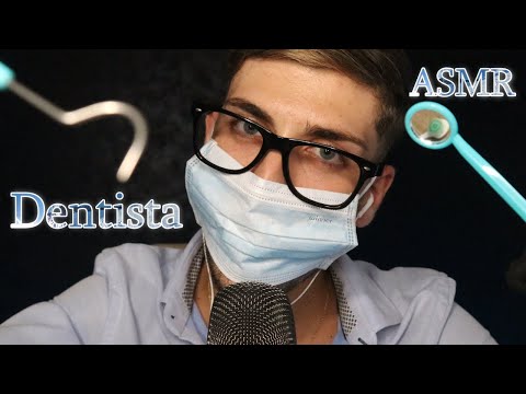 🦷ASMR te reviso la boca (roleplay DENTISTA) en Español