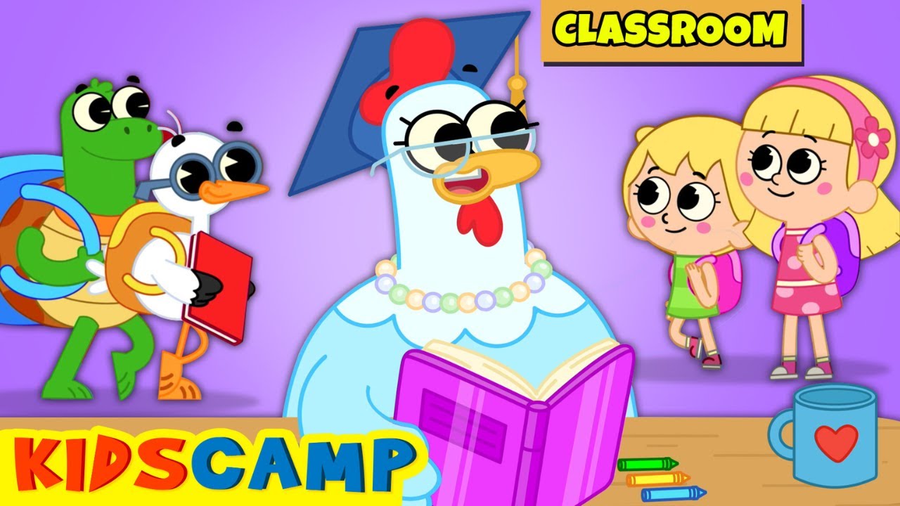 Teacher Song For Kids | KidsCamp Nursery Rhymes And Sing Along Songs ...