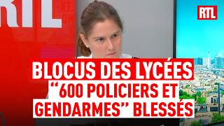 Blocus Des Lycées Plus De 600 Policiers Et Gendarmes Ont Été Blessés Depuis Le Début Du Mouvement