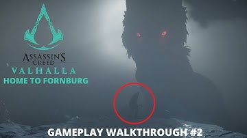 ASSASSINS CREED VALHALLA Gameplay Walkthrough Part 2 - FORNBURG (FULL GAME) - NO COMMENTRY 4K 60 FPS