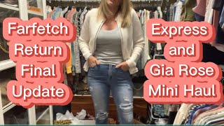 Farfetch Marc Jacobs Mini Tote Debacle Conclusion PLUS Express/Gia Rose Try-On Haul