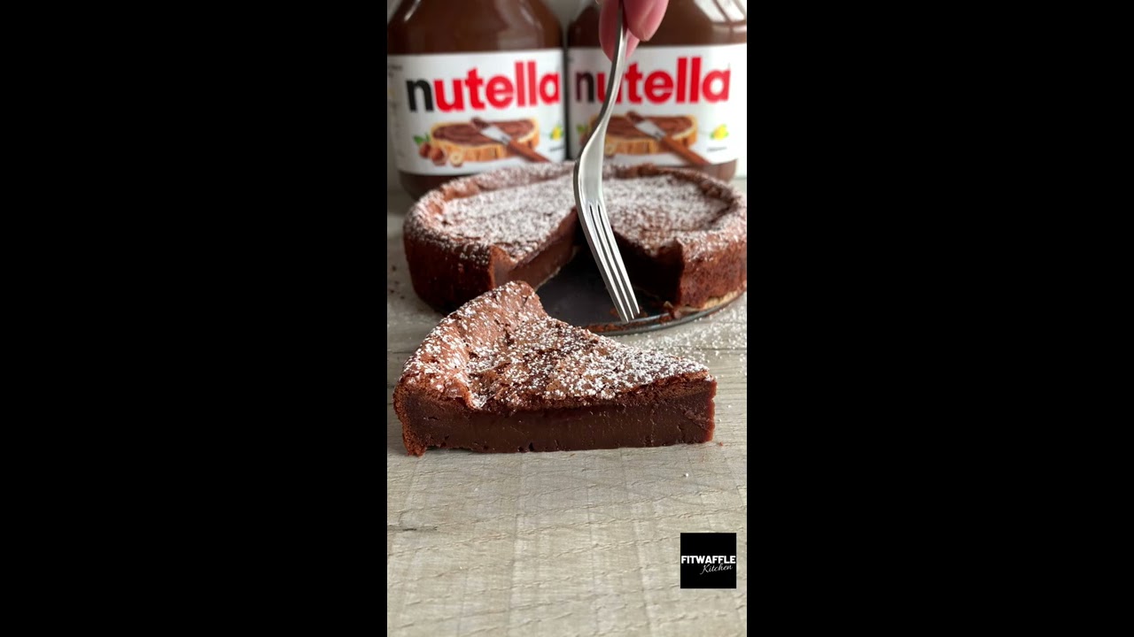 2 Ingredient Nutella Cake Tutorial Shorts
