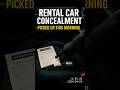 'I Found a Hit of Meth Like That'   Enterprise Rental Car Hides Drug Evidence