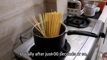 Procedure Text: How to Make A Spaghetti.