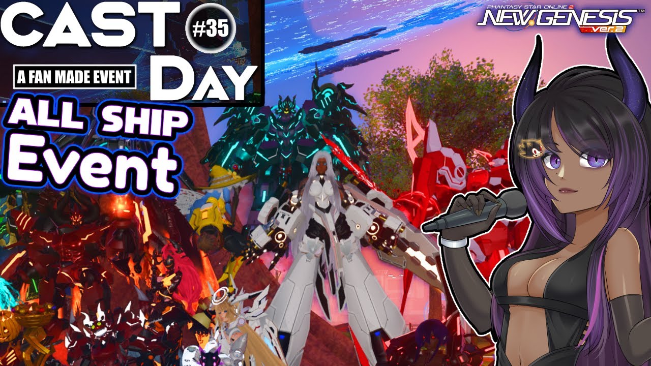 CAST Day - Universal Event || PSO2 NGS Global - November 2024 - YouTube