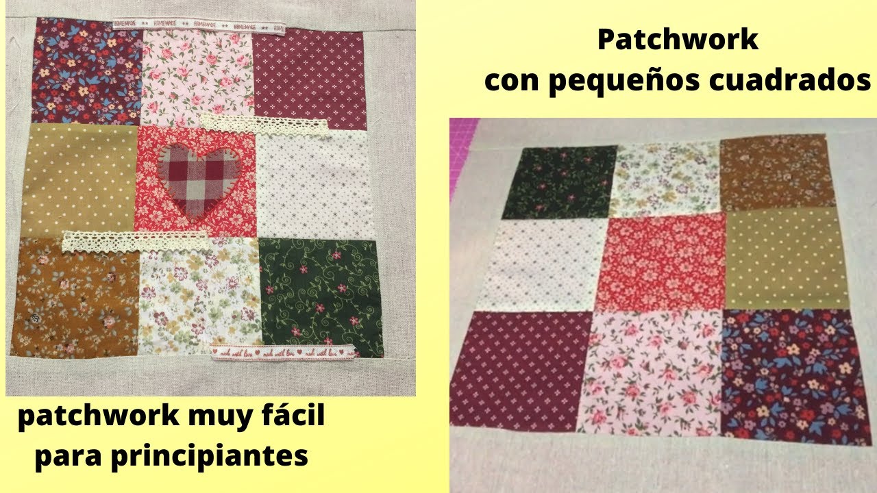 Patchwork básico, guatas, rellenos, materiales para acolchar tus proyectos,  video #1 