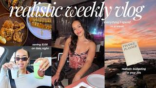 what I spend in a week | budgeting in my 20s, home cooking + wellness
