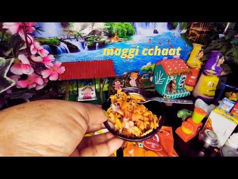 Miniature Maggi chaat Recipe|Miniature Maggi Bhel|Maggi Recipe|Under 15 Mins Recipe|