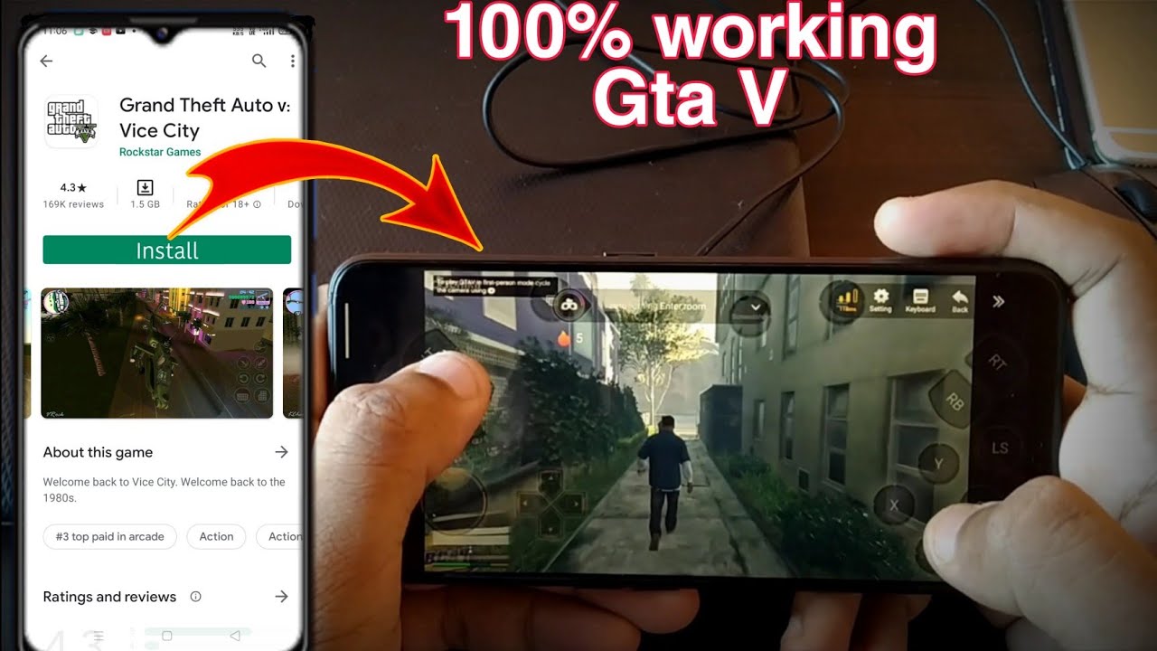 How To Download Gta 5 In Android | Gta V Mobile | Gta 5 Download | How To  Play Gta 5 In Mobile - Youtube