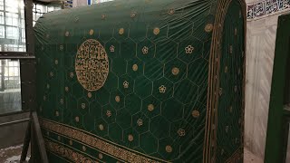 المسجد الإبراهيمي قبور أنبياء الله في الخليلThe tombs of  prophets  in Al Ibrahimi Mosque in  Hebron