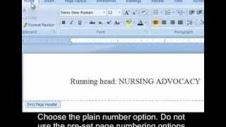 Cambrian BScN Program APA Title Page Guide (Video 2 of 4)
