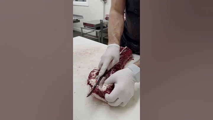 A whole deer backstrap! 🔪🦌 #shorts