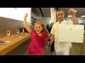 КУПИЛИ MacBOOK Pro ! Шоппинг в Apple Store в Америке Распаковка Мак бука