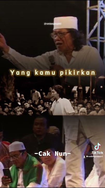 CAK NUN - ANDA HARUS SIAP  #caknun #caknunterbaru #maiyah