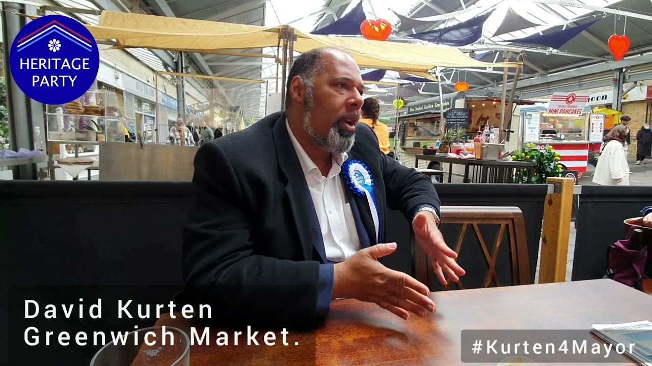 David Kurten for Mayor of London – Greenwich Market