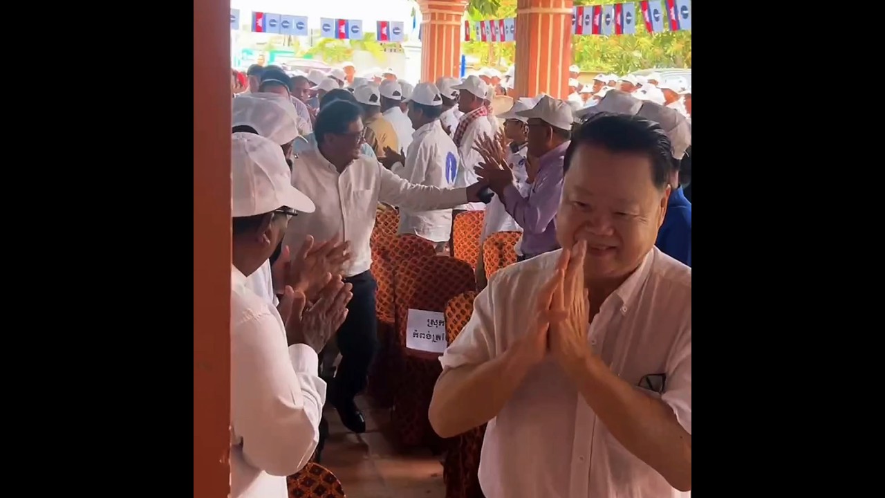 ការស្វាគមន៍វត្តមានថ្នាក់ដឹកនាំជាន់ខ្ពស់ មកកាន់ទឹកដីខេត្តព្រៃវែង