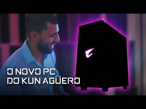 2021 AORUS X Kun Agüero | Conheça o seu lado Gamer e seu novo PC AORUS customizado