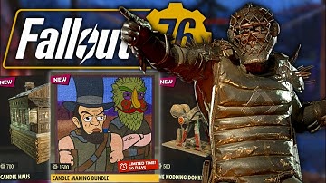 Candle Making Bundle Showcase + Weekly Offers! | Fallout 76