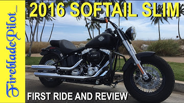 2016 Harley-Davidson Softail Slim Review - AMAZING BIKE!