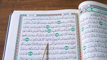 تعلیم سورة الاعراف ربع 1 بەشێوەی فێرکاری