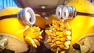 The Minions Are Having A Banana Eating Contest Scene Minions Monsters 2026 Movie Clip