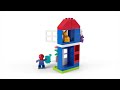 Video: LEGO® 10995 DUPLO Marvel Zirnekļcilvēka māja