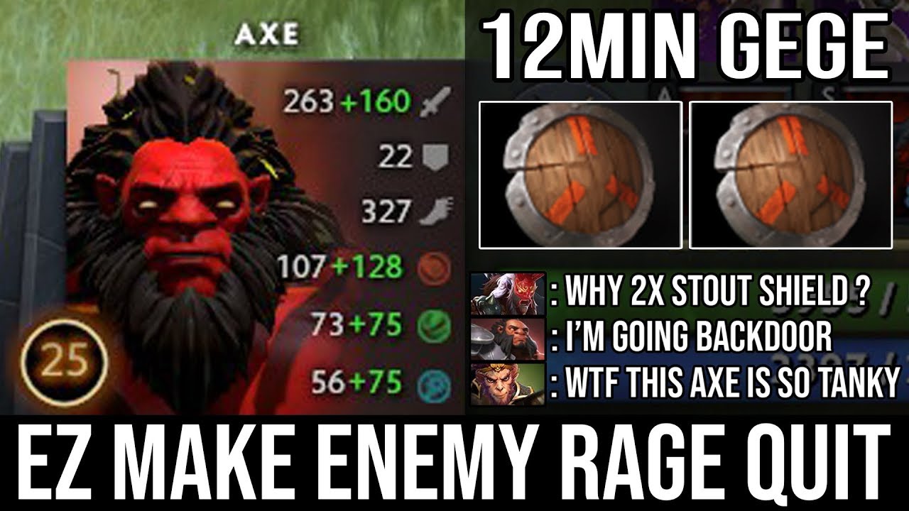 How To Make Enemy Rage Quit Crazy Backdoor With Axe Aggressive