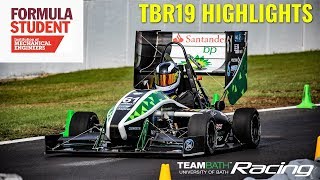 Team Bath Racing - TBR19 | Formula Student UK 2019 | Silverstone | 4K