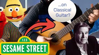 Video thumbnail of "Sesamstraße - Intro on Classical Guitar"