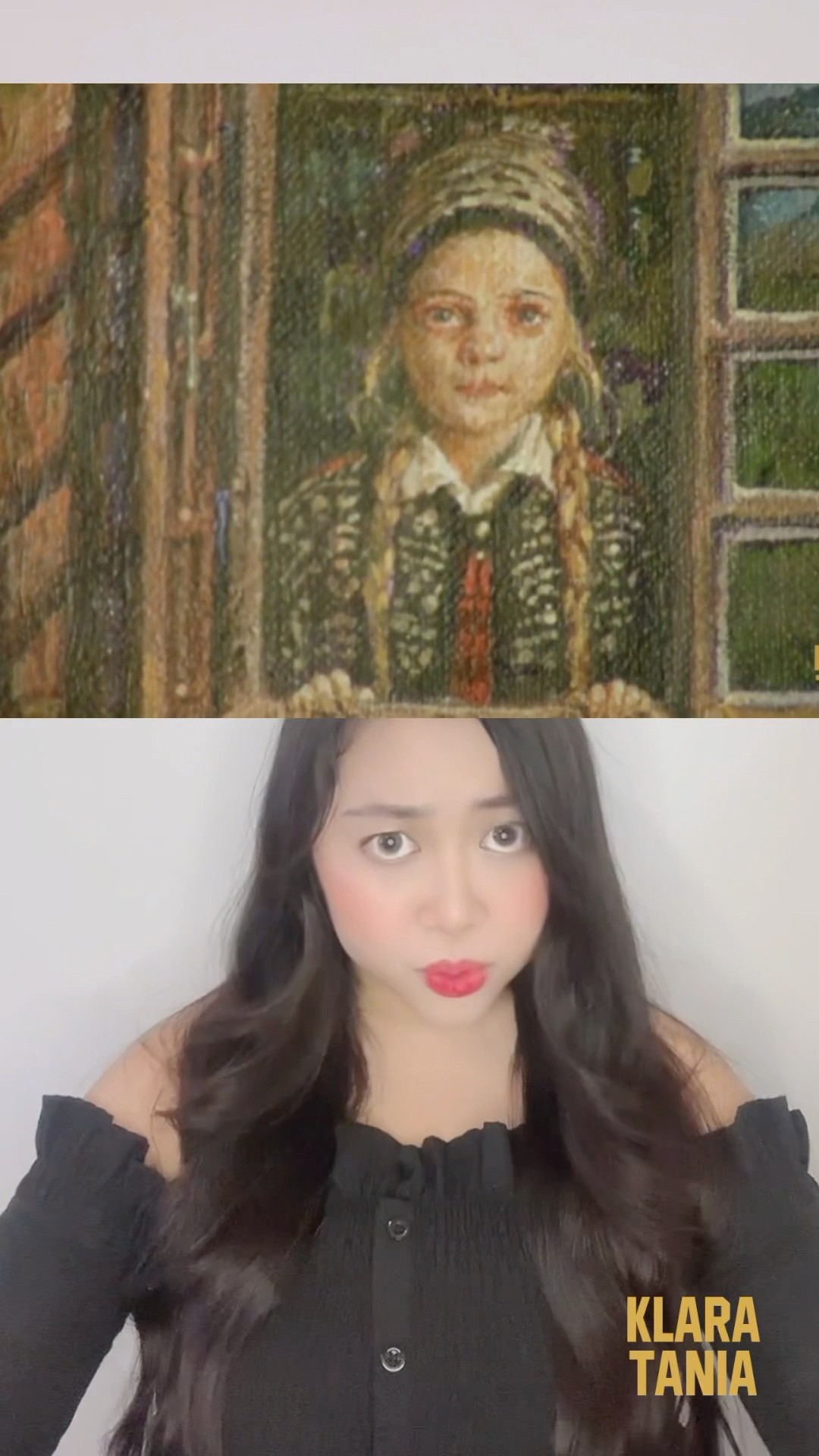 BOCIL DISIHIR MASUK LUKISAN?! | Klara Tania #shorts
