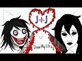 JEFF + JANE THE KILLER  💘🔪 VALENTINE´S DAY| Draw My Life | Creepypasta special love story