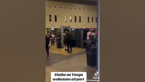 Simba na yanga USO Kwa USO airport