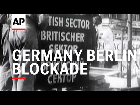 Germany Berlin Blockade - 1949 | Movietone Moment | 26 April 2024