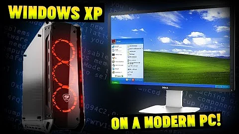 How to install Windows XP on a modern computer? (i9 9900K + Z390)