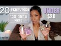 💕20 Amazing Perfumes UNDER $20! Designer & Niche. Affordable/Cheap Perfumes For Women On A Budget!