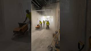 Retail Interior static cinematic Floor construction #epoxy #renovation #satisfying #epoxyfloor
