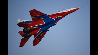 MIG 29 SOLO. Fighter in the sky. Strizhy.