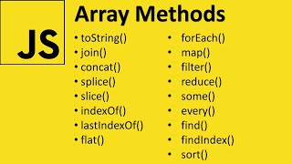 Array Methods in JavaScript | 17 Useful Methods