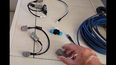 Connecting Yanmar Engine data to a Raymarine Axiom MFD