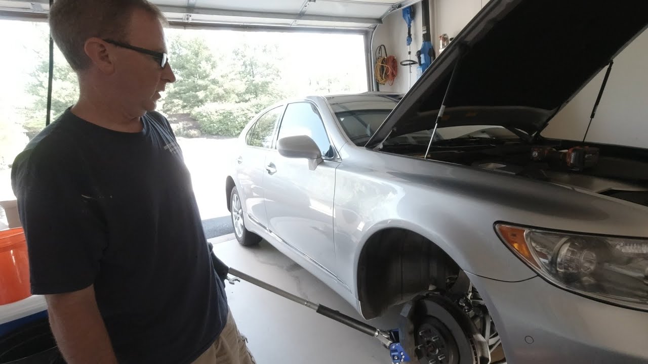 2009 Lexus LS460 AWD Strutmaster Air Suspension Delete YouTube