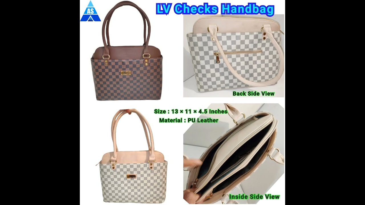 LV Checks Handbag – Arham Smart