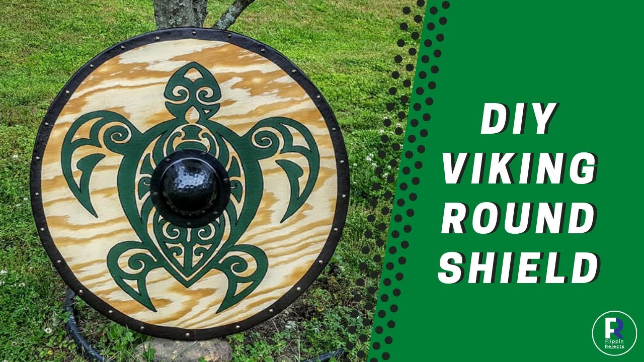 Diy Viking Round Shield YouTube