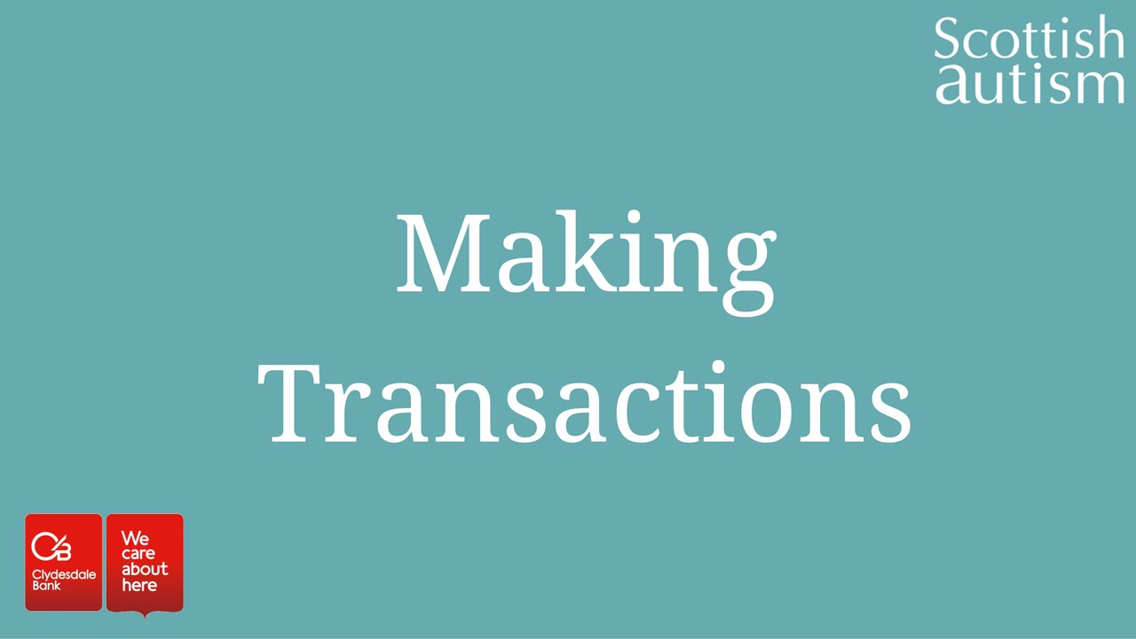 Accessing the Bank 3: Making Transactions - YouTube