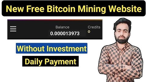 New Free Bitcoin Mining Website | Free Cloud Mining Website | without investment | Fazale Rabbi|