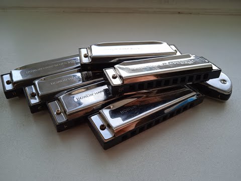 Гармошки Stagg harp D, E, F, G, B, Bb & Swan A