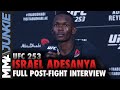 Israel Adesanya breaks down TKO of 'dumb' Paulo Costa | UFC 253 post-fight interview