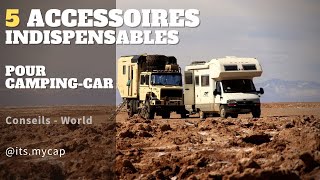 Quels sont les 5 accessoires indispensables pour partir en camping ?