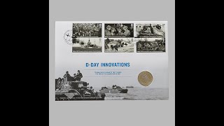 2019 D Day Innovations £2 Pounds Coin Cover - Royal Mail First Day Cover UK